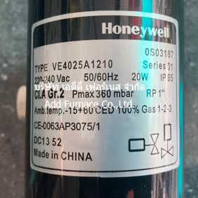 Honeywell VE4025A1210